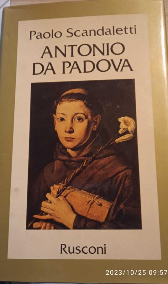 Antonio da Padova - Paolo Scandaletti - copertina