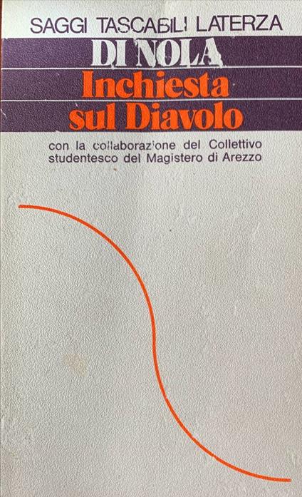 Inchiesta sul diavolo - Alfonso Maria Di Nola - copertina