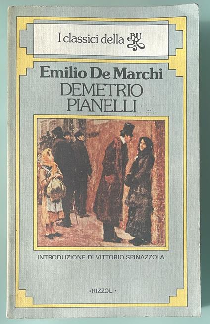 Demetrio Pianelli - Emilio De Marchi - copertina