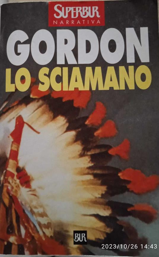 Lo sciamano - Noah Gordon - copertina