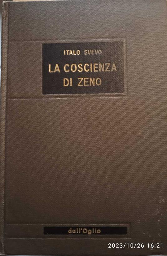 La coscienza di zeno - Italo Svevo - copertina