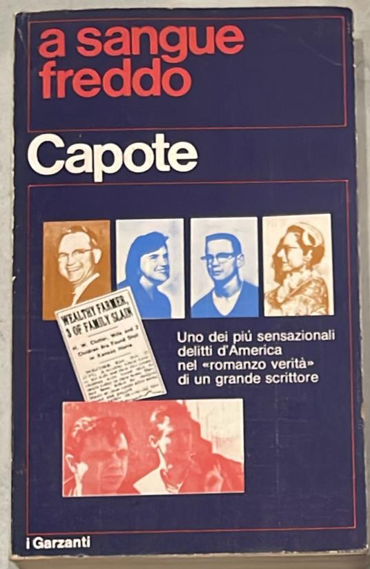 A sangue freddo - Truman Capote - copertina