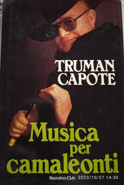 Musica per i camaleonti - Truman Capote - copertina