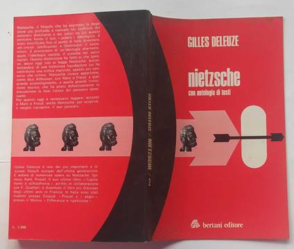 Nietzsche con antologia di testi - Gilles Deleuze - copertina