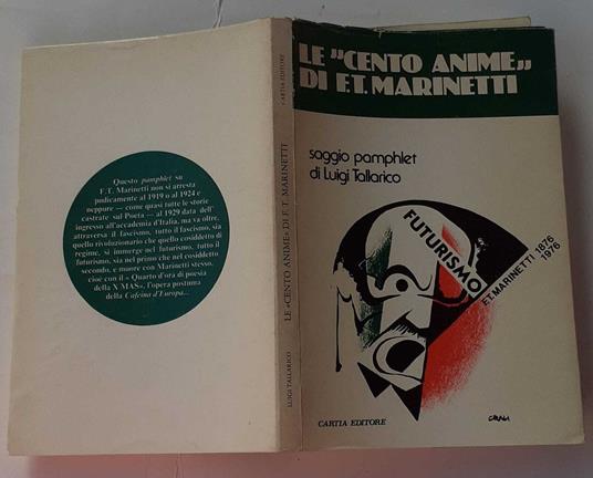 Le "Cento anime" di F.T. Marinetti - Luigi Tallarico - copertina