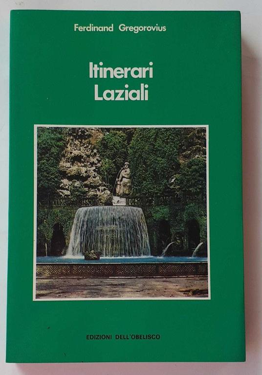 Itinerari Laziali - Ferdinand Gregorovius - copertina