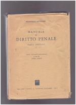 Manuale di diritto penale Parte Speciale I