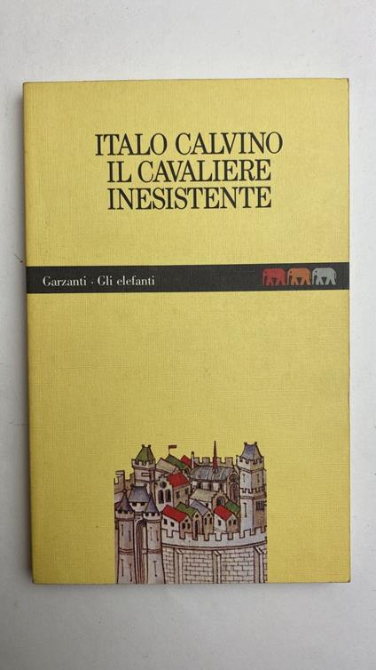 Il cavaliere inesistente - Italo Calvino - copertina