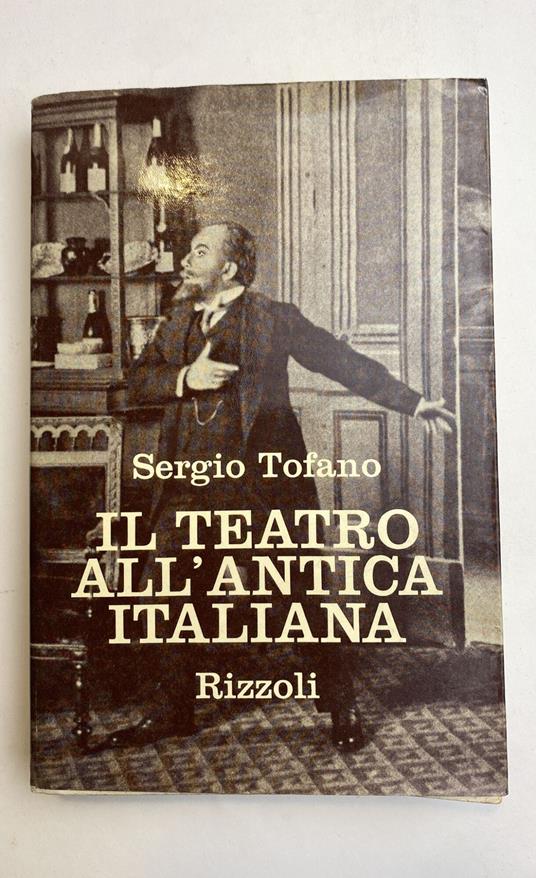 Il teatro all'antica italiana - Sergio Tofano - copertina