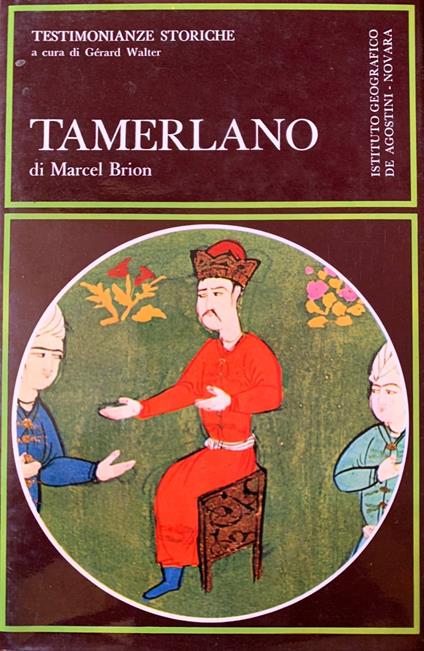 Tamerlano - Marcel Brion - copertina