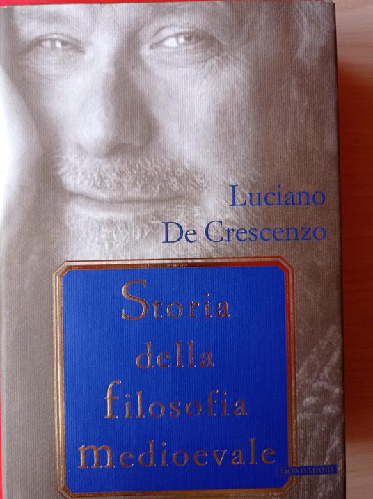 Storia della filosofia medioevale - Luciano De Crescenzo - copertina