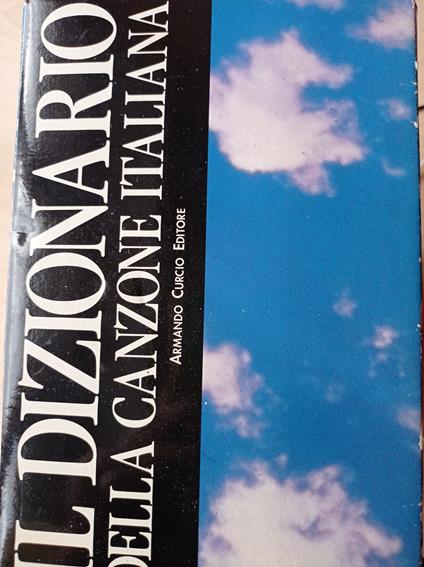 Dizionario della canzone italiana - Renzo Arbore - copertina