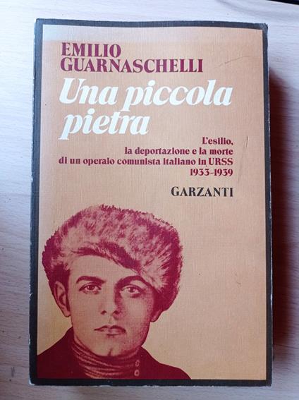 Una piccola pietra - Emilio Guarnaschelli - copertina