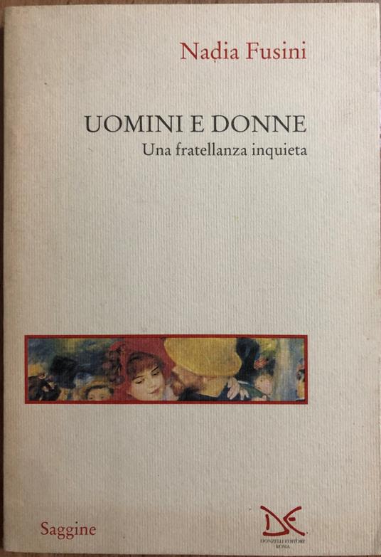 Uomini e donne - Nadia Fusini - copertina