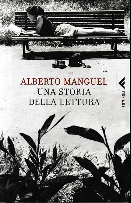 Una storia della lettura - Alberto Manguel - copertina