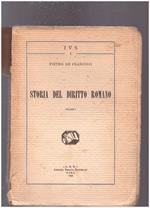 Storia del diritto romano Volume I