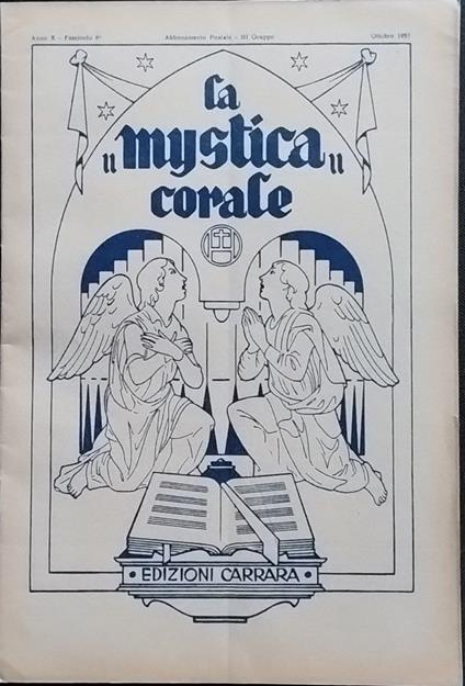 La mystica corale. Fascicolo 8 - copertina