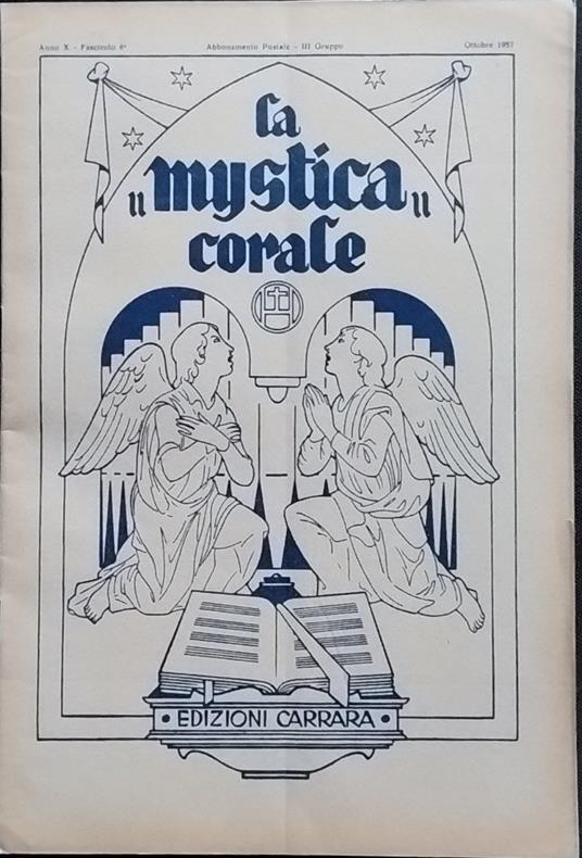 La mystica corale. Fascicolo 8 - copertina