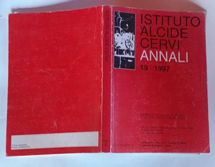 Annali dell' Istituto Alcide Cervi (1997) (Vol. 19) - Andrea Giardina - copertina