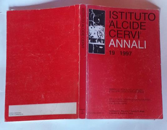 Annali dell' Istituto Alcide Cervi (1997) (Vol. 19) - Andrea Giardina - copertina