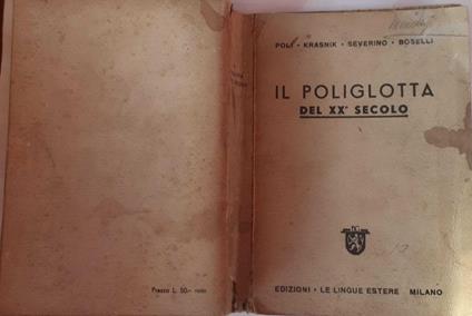 Il poliglotta del XX secolo - copertina