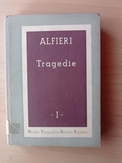 Tragedie (tre volumi) - Paola Alfieri - copertina
