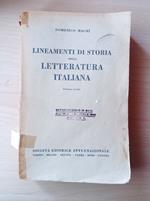 Lineamenti di storia della letteratura italiana