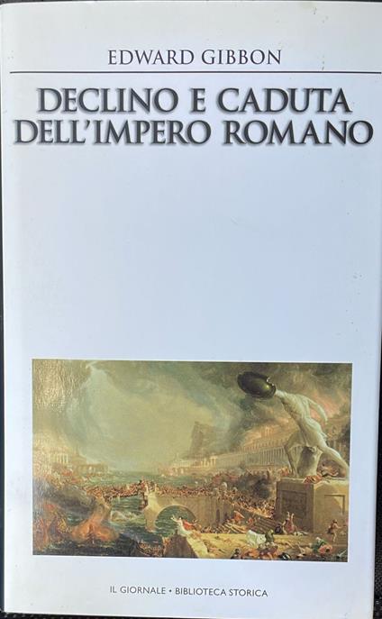 Declino e caduta dell'impero romano - Edward Gibbon - copertina