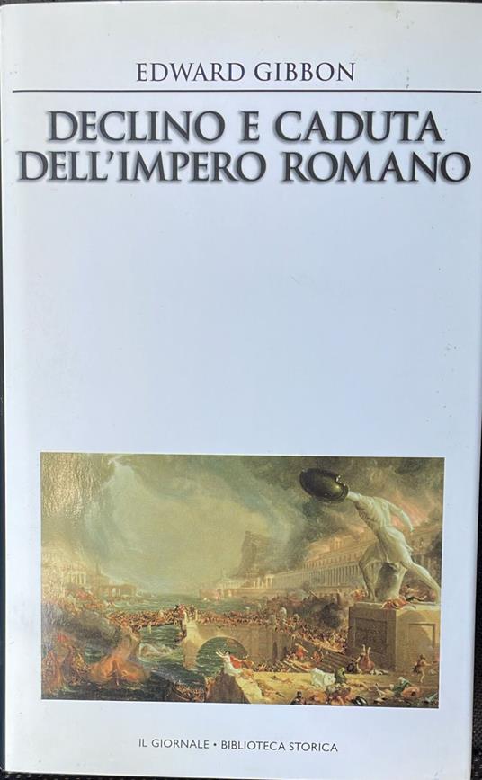 Declino e caduta dell'impero romano - Edward Gibbon - copertina