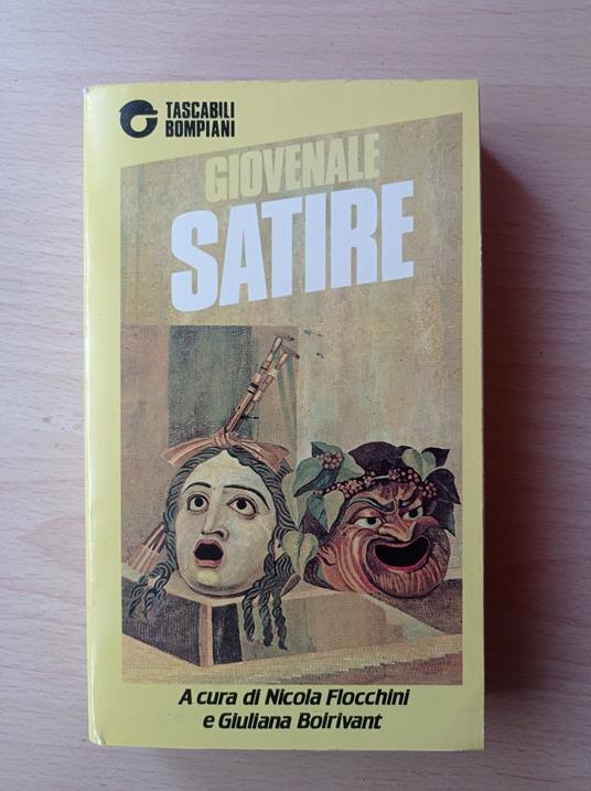 Satire - D. Giunio Giovenale - copertina