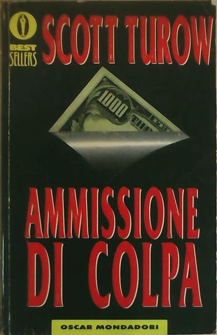 Ammissione di colpa - Scott Turow - copertina