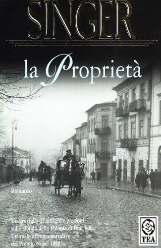 La proprietà - Isaac Bashevis Singer - copertina