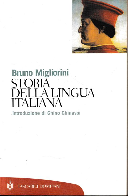 Storia della lingua italiana - Bruno Migliorini - copertina