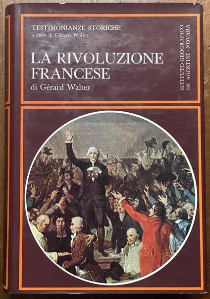 La rivoluzione francese - Gérard Walter - copertina