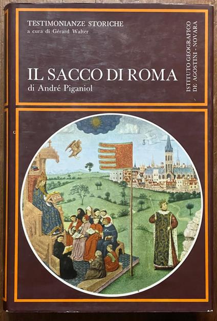 Il Sacco Di Roma - André Piganiol - copertina