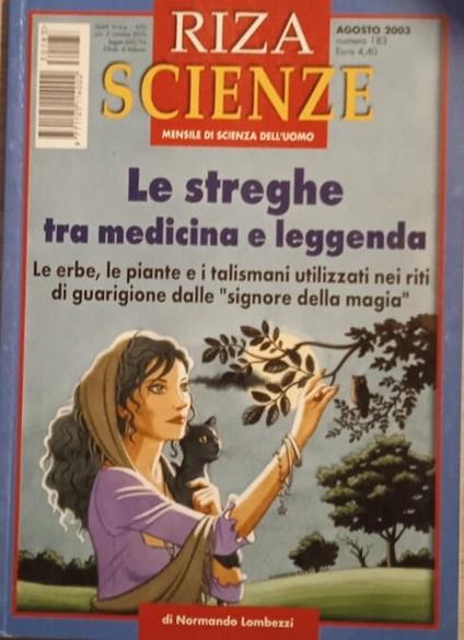 Le streghe tra medicina e leggenda - copertina