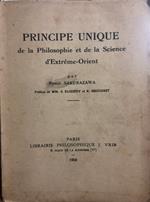 Principe unique de la Philosophie et de la Science d'Extrême-Orient