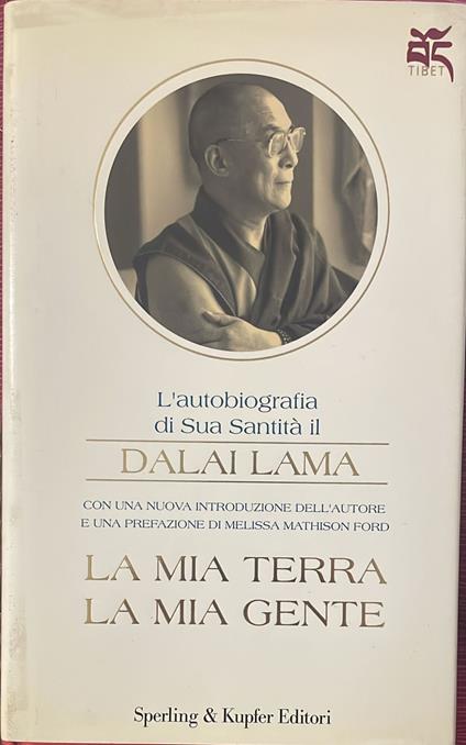 mia terra la mia gente - Dalai Lama - copertina