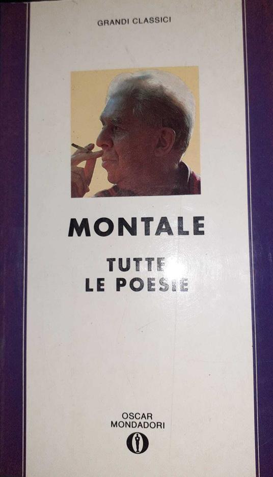 Tutte le poesie - Eugenio Montale - copertina