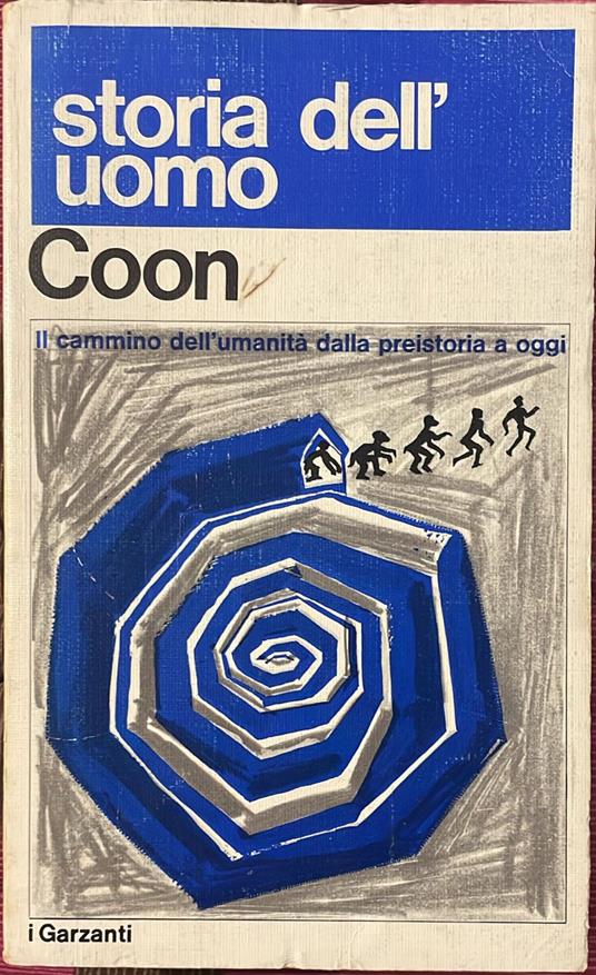 Storia dell'uomo - Carleton S. Coon - copertina