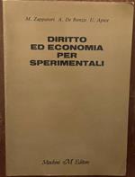 diritto ed economia per sperimentali