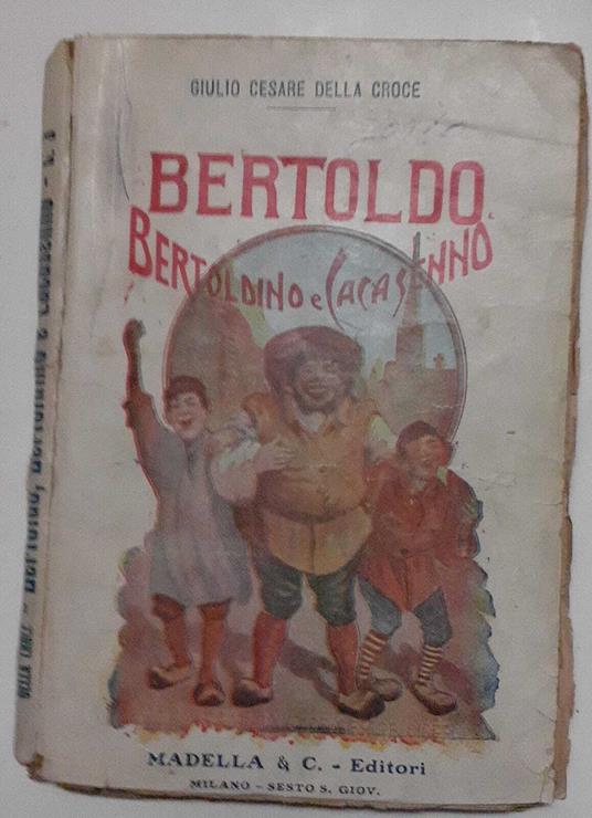 Bertoldo Bertoldino e Cacasenno - Giulio Cesare Della Croce - copertina