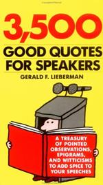 3,500 Good Quotes for Speakers