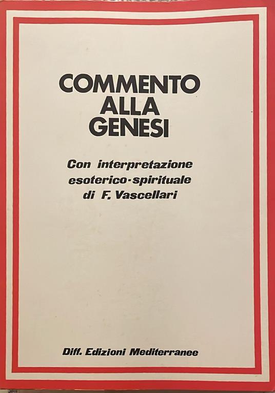 Commento alla genesi - Franca Vascellari - copertina