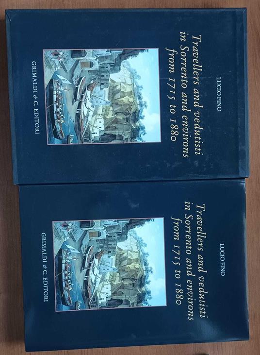 Travellers and vedutisti in Sorrento and environs from 1715 to 1880 - Lucio Fino - copertina