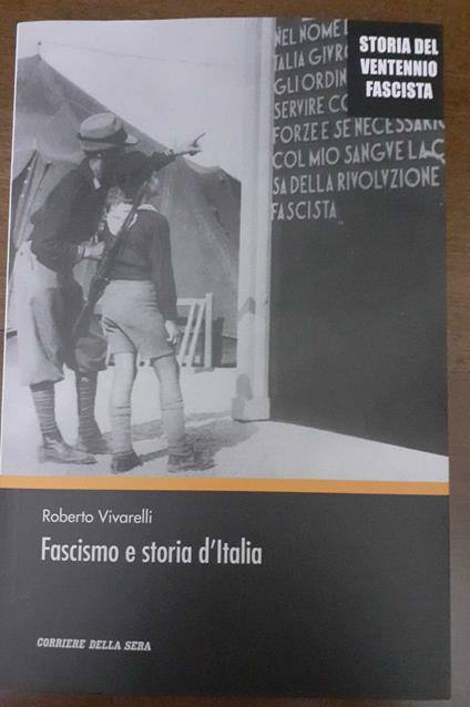 Fascismo e storia d'Italia - Roberto Vivarelli - copertina