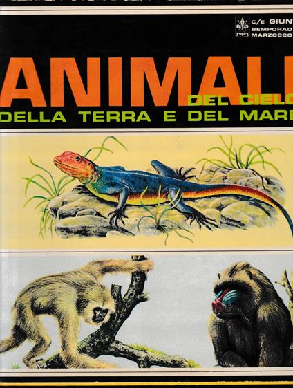 Animali del cielo, della terra e del mare - Renato Caporali - copertina