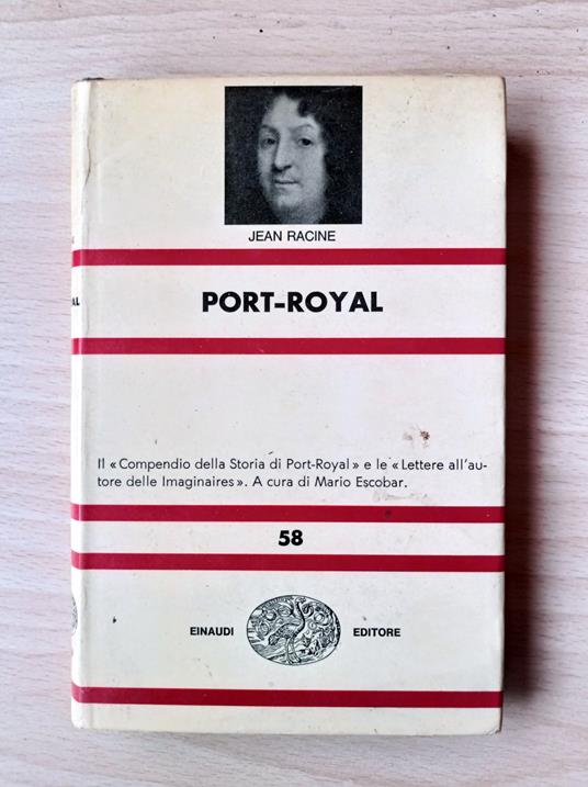 Port - Royal - Jean Racine - copertina