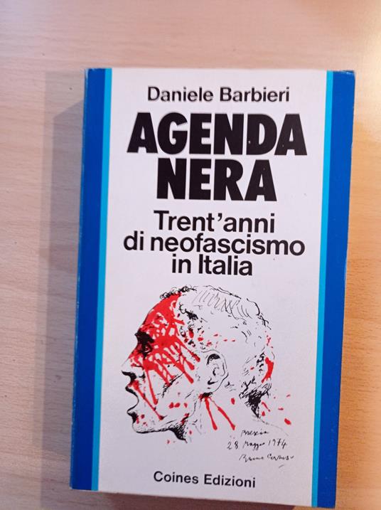 Agenda Nera - Daniele Barbieri - copertina