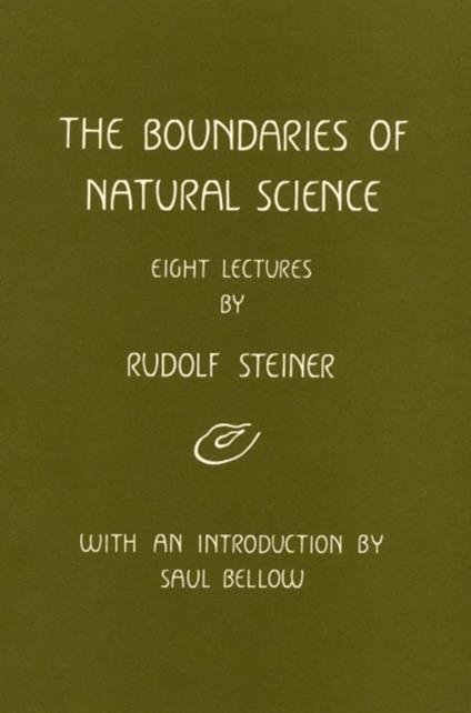 The Boundaries of Natural Sciences - Rudolf Steiner - copertina